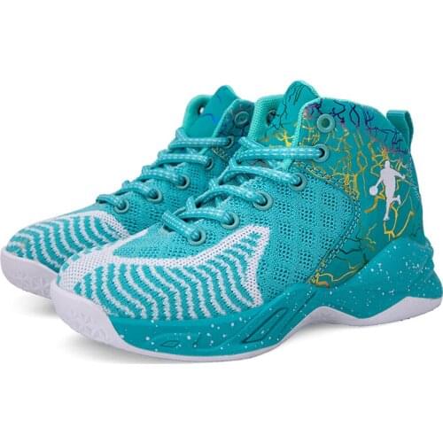 New Thick Sole High Top Bsketball Shoes Boy Hip Hop Sneakers Outdoor Sports Shoes Student Protective High Boots Basket Trainers