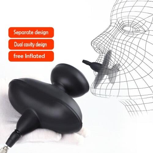 Silicone Inflatable Mouth Gag Adult Sex Games Bdsm Bondage Inflatable Pump Mouth Ball Gay Fetish Sex Toys for Couples Flirting