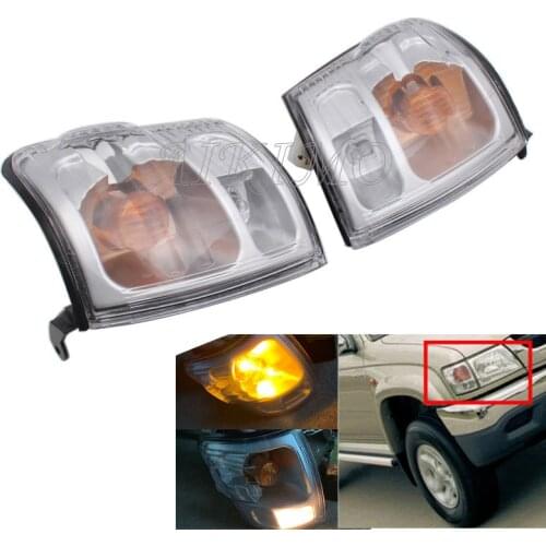 Front Corner Side Light Indicator Lamp for Toyota Hilux 2001 2002 2003 2004 2005 Facelift Auto Side Turn Signal Lamps