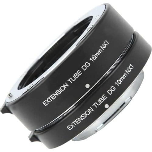 Auto Focus Macro Extension Tube Lens Adapter Ring 10+16mm for Samsung NX Mount Camera Accessory