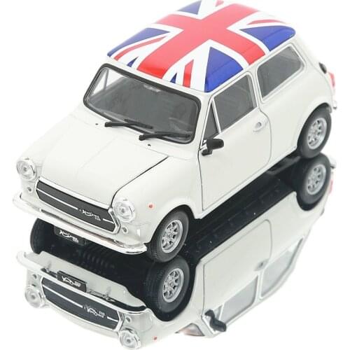 WELLY 1:24 MINI COOPER 1300 Alloy Luxury Vehicle Diecast Pull Back Cars Model Toy Collection Xmas Gift