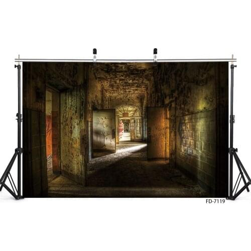 Abandoned Gallery Computer Printed Vinyl Photography Background For Studio Photo Props Photographic Backdrops Photocall