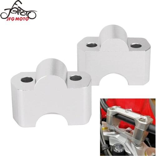 Motorcycle CNC Handlebar Riser Clamp Adapter Bar Mount For BMW G310GS G310R G 310GS 310R 2017 2018 2019