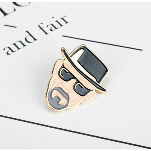 Breaking Bad Walter White Brooch Element of surprise AH! Enamel Pins For Women Men Backpack Badge Bag Collar Pin Jewelry Gift