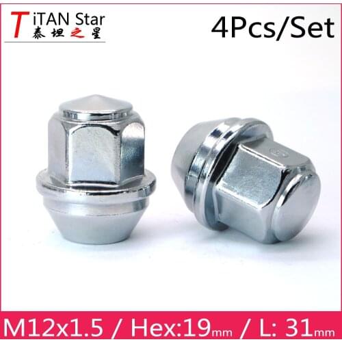 4PCS 19 mm M12 x 1.5 NUTS liga abrir roda para FIESTA for ford FOCUS Turnier KA MONDEO C-MAX KUGA sonda