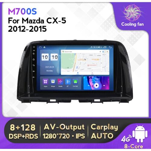 Android 10 DSP RDS 9 inch Car Unit Player For 2012-2016 Mazda CX-5 GPS Navigation Support TPMS DVR Rear Camera DAB