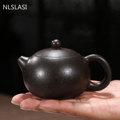 Authentic Yixing teapot Purple Clay Xi Shi Tea pot oolong tea beauties handmade kettle customized gifts Tea set188 ball hole