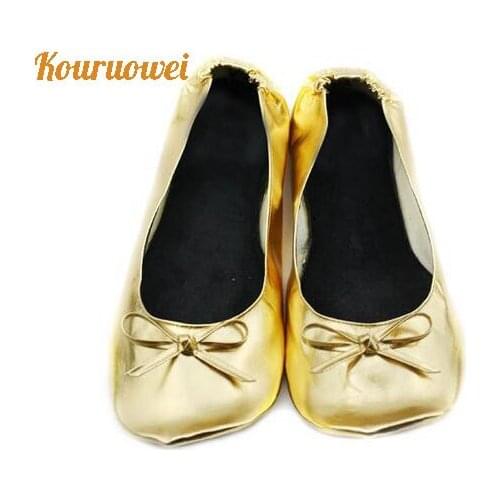 Free Shipping ! foldable shoes with different color to relex feet avoid pain with easy carry bag