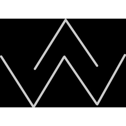 For VW 202ad MQB CC Magotan Polo Passat Remote Case Replacement 4 pcs Pvc Car Key Shell Emblem Symbol Sticker Logo