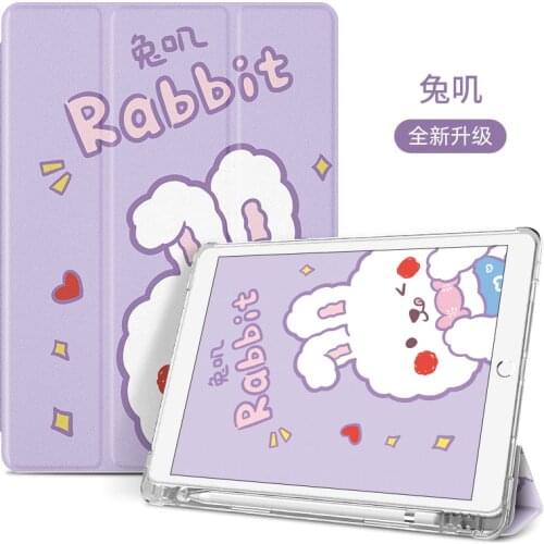 With Pencil Holder Case For iPad AIR 3 4 Pro 10.5 2019 7th 10.2 8th 2020 Case for iPad 6th 2018 9.7 Cover for AIR 3 4 Funda Capa