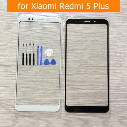 For Xiaomi Redmi 5 Plus/ Redmi 5Plus Touch Screen Front Glass Panel Cover Outer Glass Lens Replacement Repair Spare Parts