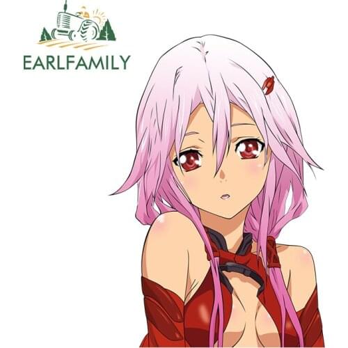 EARLFAMILY 13cm x 9.3cm for Guilty Crown Anime Car Stickers Laptop Car Assessoires Waterproof Decal Motorcycle Bumper Decoration