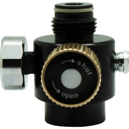 HPAT Airsoft PCP Paintball Tank Cylinder Adjustable Compressed Air Regulator Output Pressure 0-800psi G1/2 Thread