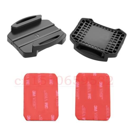 Curved Surface Adhesive Mount Pack for Sny Action Camera, Pack of 2