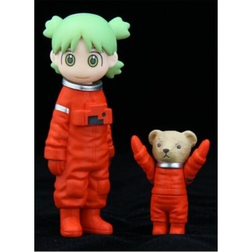 7-8cm Resin Figure Scale Model Kit Girl And Her Bear GK Assembly Models Kit Resin Colorless Self-Assembled Toy