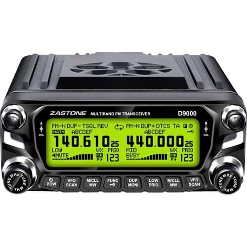 New selling ZASTONE D9000 UHF VHF Dual Band 50Watts Mobile Ham Radio Car Walkie Talkie