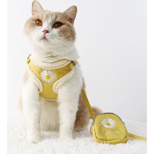 New Pet Vest Chest Harness Dog Leash Fleece Dog Leash Dog Leash Pet Supplies Dog Supplies Small Animals Dog Leash Pet Collars