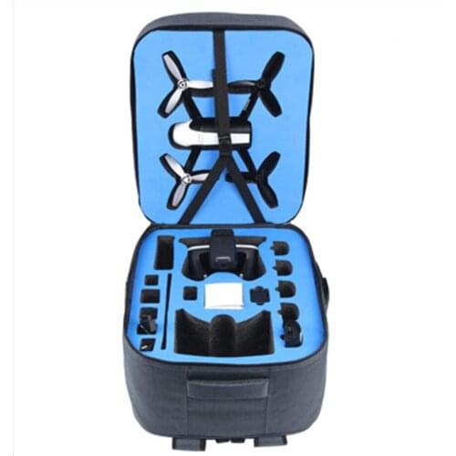 New Arrival Grey backpack For parrot bebop 2 power FPV + VR Goggles Camera RC Drones RC QUADCOPTER