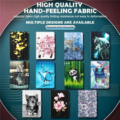 Tablet Funda For Samsung Galaxy Tab A7 Case 10.4 Wallet Stand For Galaxy Tab A7 A 7 10 4 2020 SM T500 T505 Case SM-T500 Animal