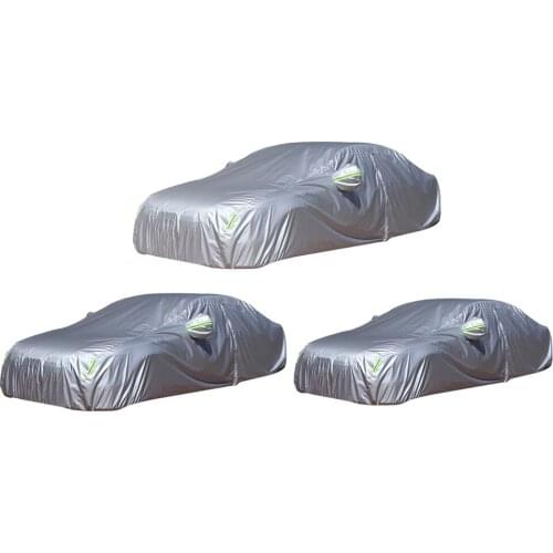 Full Car Cover Waterproof L XL XXL,with Zipper Door,Professional,Durable