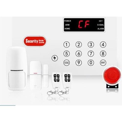 Keyboard Control PSTN Burglar Alarm System