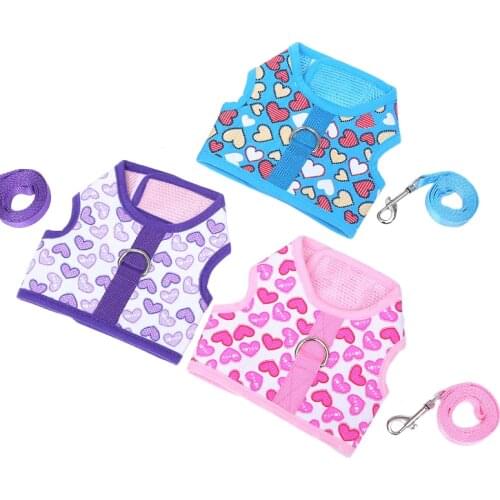 Dog Harness with Leash No Pull Soft Vest for Pets Easy Control Pet Harness Collar for Medium Large Dogs