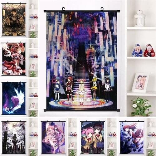 Modern Picture Print Anime Character Canvas Painting Wall Art Japanese Characters Plastic Hanging Scrolls Poster Home Decor Room