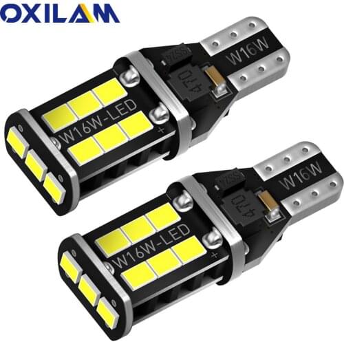 2Pcs Canbus 921 T16 T15 W16W LED Bulbs Car Backup Reverse Light For Hyundai I30 I20 I10 Accent Tucson Creta IX35 Solaris Elantra