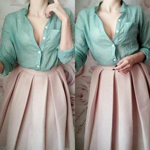 TESSCARA Long Blouses