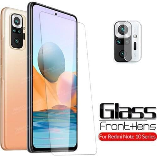 Camera Tempered Glass For Xiaomi Redmi Note 10 Pro Glass Screen Protector Readmi Redme Note10 4G 10s 10Pro Cover Protective Film