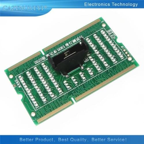 1pcs/lot Laptop Memory DDR3 dual illuminated test card pros and cons to dual tester In Stock