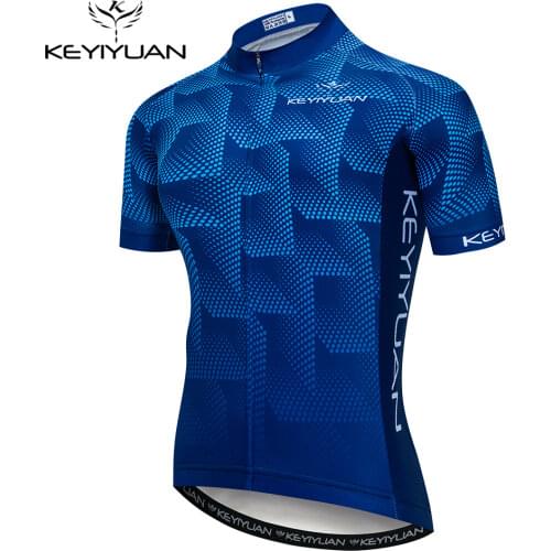 2021 Keyiyuan Cycling Jersey Team Summer Short Sleeve Man Bicycle Clothing Ropa Ciclismo Maillot Quick Dry Bike Shirt