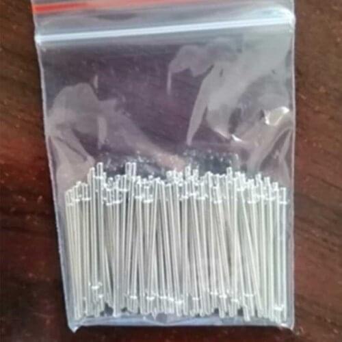 24pcs D1mm*23mm*1.5mm*2.4mm module power pin Cylindrical head cap straight needle tin-plating