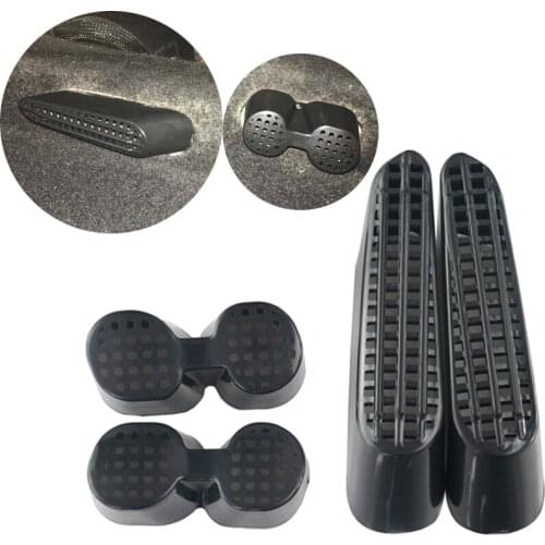 4Pcs/set for Audi Q3 1st Gen 2013 2014 2015 2016 2017 Under Seat Air Vent Duct Outlet Cover Car Floor Air Condition Grill Cover