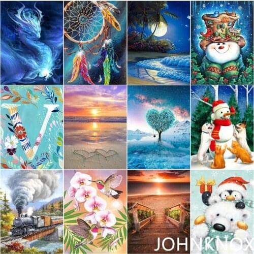 5D Diy Diamond Painting Scenic Diamond Embroidery Full Round&square Drill Diamond Mosaic Cross Stitch Home Decor Handcraft