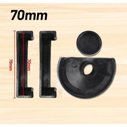 Pcs/Set Bench Clamp Anti-Slip Mat 50/60/70mm Bench Vise Rubber Pad 360 Degree Table Vice Protector Pads