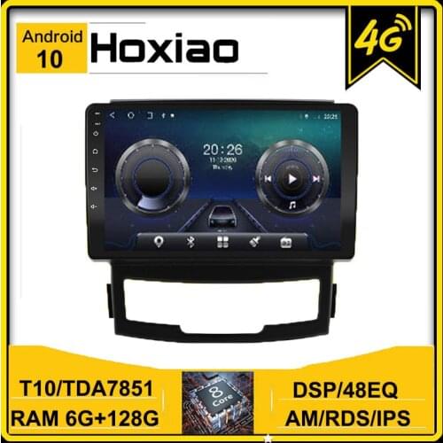 2Din Android Car Radio Player for SsangYong Korando 3 Actyon 2 2010 2011 2013 GPS RDS AM Navigation HD Car Multimedia Player