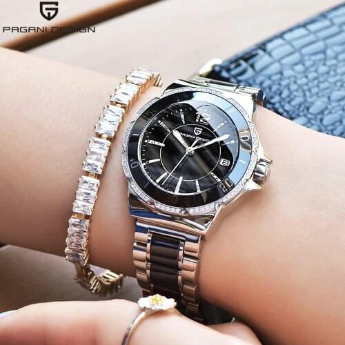Pagani Design Ladies High Quality Ceramic Bracelet Women Watch Famous Luxury Brand Fashion Womens Watch for Women reloj mujer