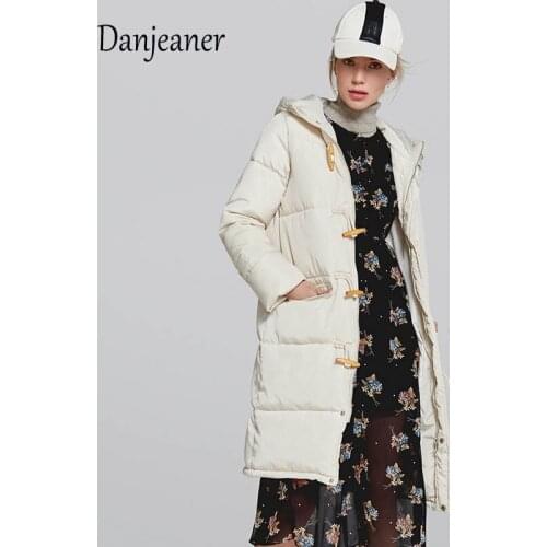 DANJEANER Women's Parkas With A Hood