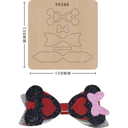 Bow Knife Mold Cutting Die Diy Bowknot Scrapbook Decoration Mould Suitable For Sizzix Big Shot Machines