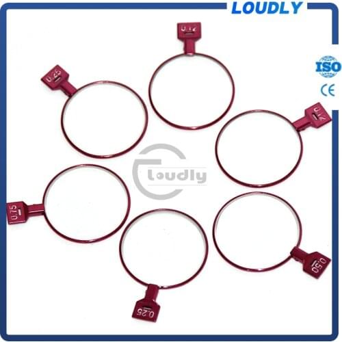 Loudly brand Higher quality Ophthalmic Lens Sphere Trial Lens with color metal rim