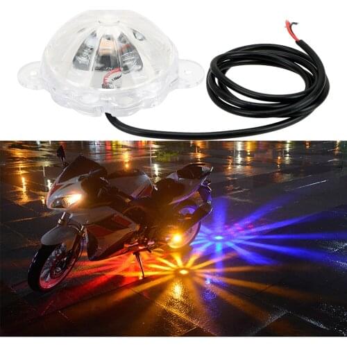 Motorbike Flash Strobe Light LED Atmosphere Lamp Motorcycle Lighting Moto Chassis Light Motorcycle Decoration Atmosphere Lamp