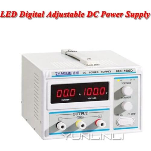DC Power Supply Adjustable 150V3A Digital Display Instrument Battery Test Charging Aging Car Repair Equipment KXN-1503D