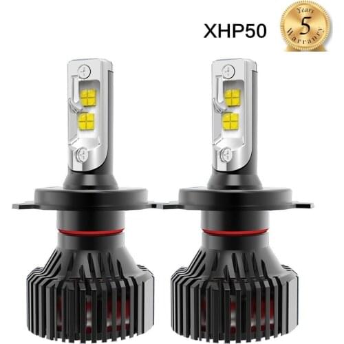 T8 xhp50 xhp70 Chips Led H4 H7 9005 HB3 H11 H8 H1 Bulbs Car lights 80W 20000LM Fog Light 9004 9007 9008 H13 Hi Lo led Automotivo