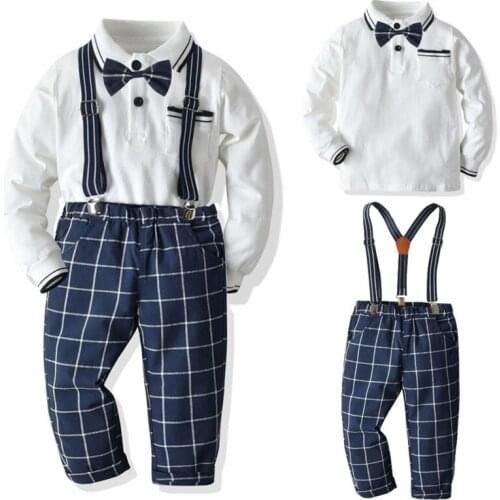 Spring Baby Boys Clothes Children Boy Clothes New Year Children Wedding Suit For Boys Autumn Spring Kids Boys Clothing Suit