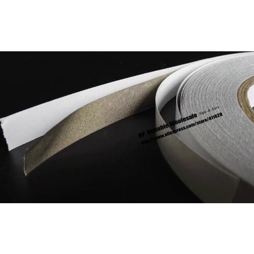 16mm*20M) 2 Sides Sticky Conduct Fabric Cloth Tape for Notebook PC Mobilephone LCD PDP Cable EMI Shielding Radiation Protection