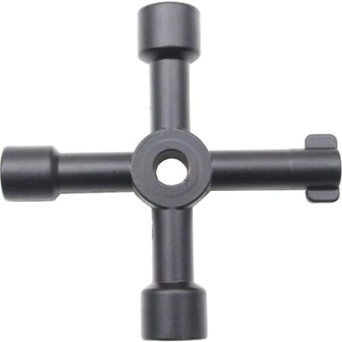 2020 Universal Cross Triangle key for rail cabinet office elevator valve alloy triangle / square