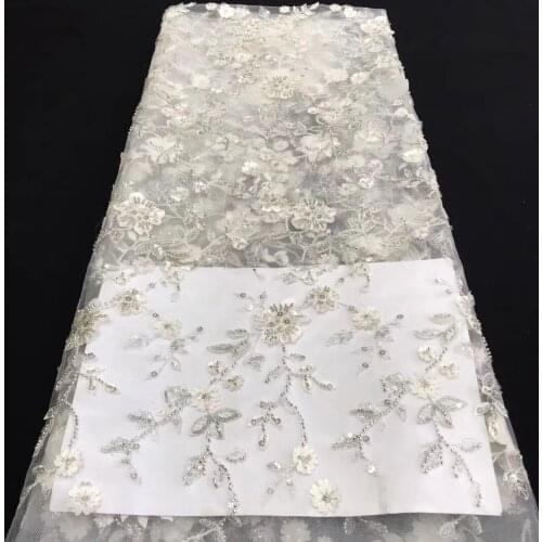 2021 latest Nigeria net lace fabric high quality tulle African lace fabric wedding French tulle lace material J40451