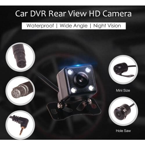 4Pin 5Pin 2.5 AV In Rear View Backup Reverse Parking Waterproof Wide Angle HD Camera for Car DVR Camcorder Android Mirror GPS