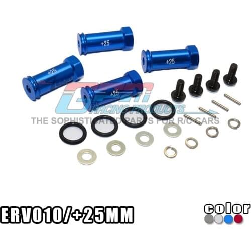 Aluminum wheel hex adapter+25mm for 1/16 TRAXXASparts MINI E-REVO MINI SUMMITMINI SLASH MINI RALLY parts
